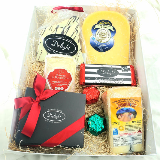 Chocolate and Cheese Gift Box